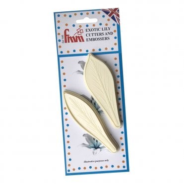 Exotic Lily - Set of 2 Cutters and 2 Embossers