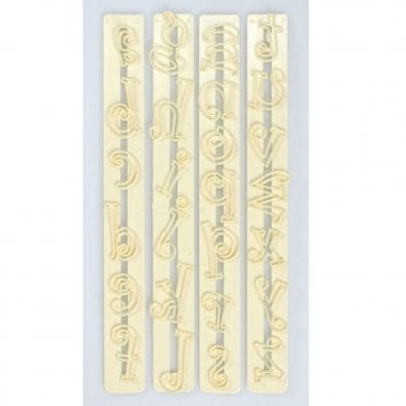 Funky Alphabet Set - 3cm Lower Case