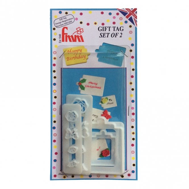 FMM Sugarcraft Gift Tag - Set Of 2