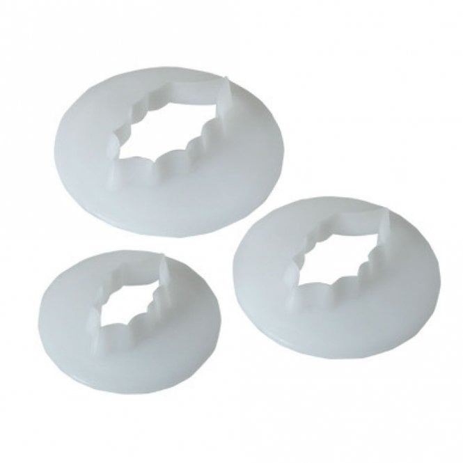 FMM Sugarcraft Holly Leaf Cutter - Set Of 3