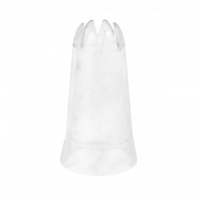 FMM Sugarcraft Large Closed Star Piping Tube