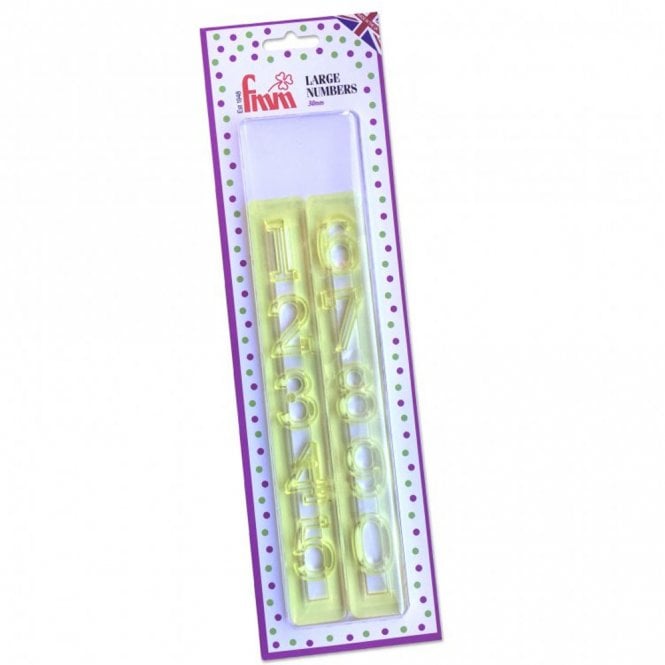 FMM Sugarcraft Large Number Cutter Set
