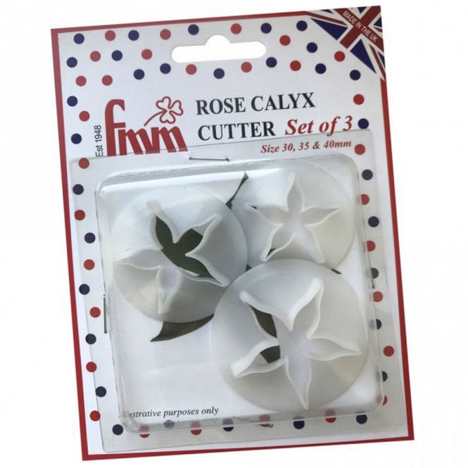 FMM Sugarcraft Rose Calyx Cutter Set