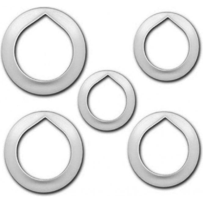 FMM Sugarcraft Rose Petal Cutters - Set of 5