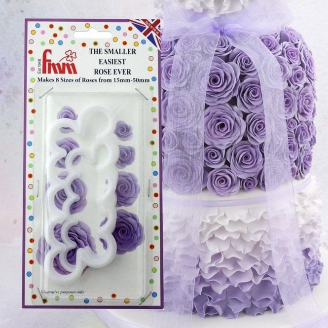 FMM Sugarcraft The Smaller Easiest Rose Cutter Ever