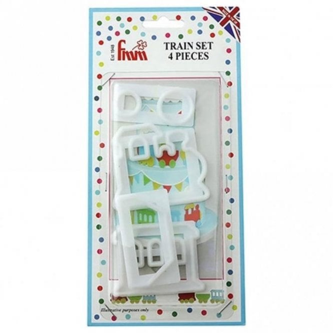 FMM Sugarcraft Train Cutter Set By FMM