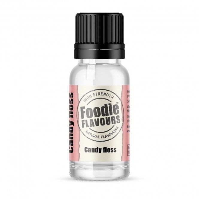 Foodie Flavours Candy Floss Natural Flavouring Best Before: 28/10/2025