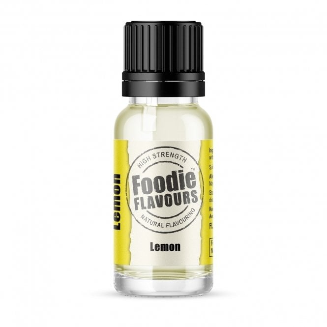 Foodie Flavours Lemon Natural Flavouring Best Before: 28/09/2025