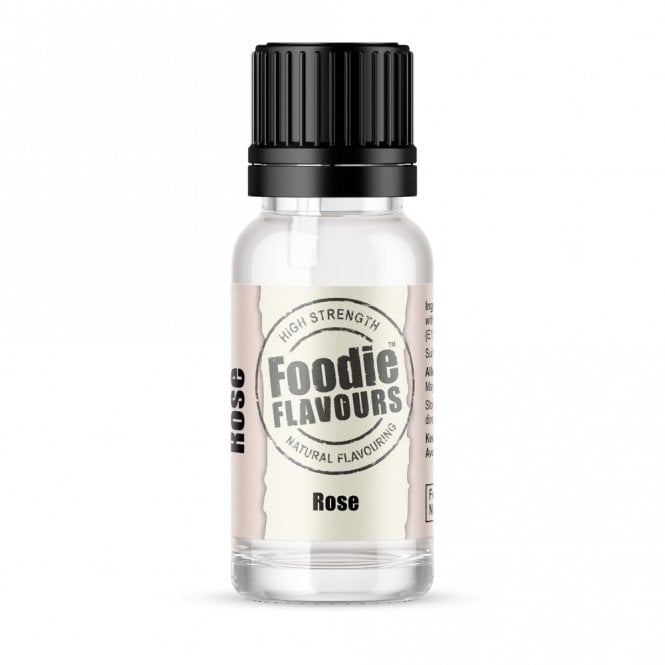 Foodie Flavours Rose Natural Flavouring