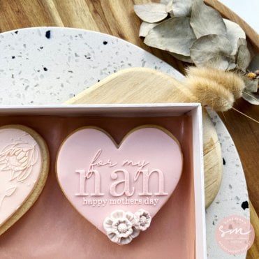 For My Nan Happy Mothers Day - Cookie Stamp