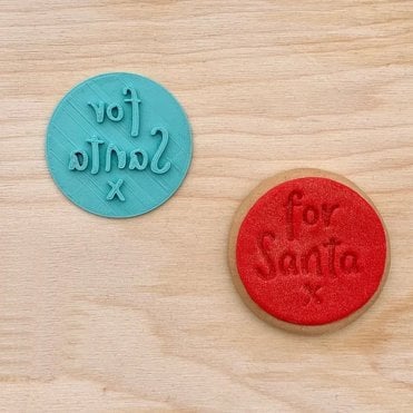 For Santa - Christmas Fondant Embossing Stamp