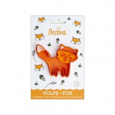 Fox Plastic Cookie Cutter