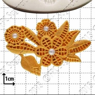 Art Deco Flowers - Cake Decorating Silicone Mould