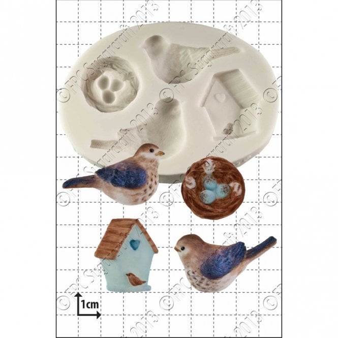 FPC Moulds Baby Birds' Silicone Mould