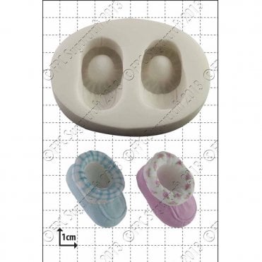 Baby Bootees' Silicone Mould