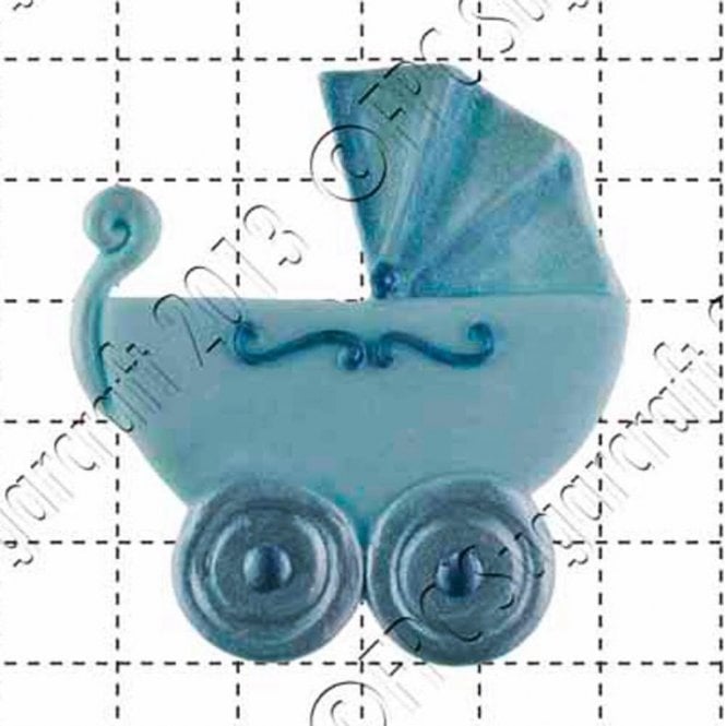 FPC Moulds Baby Carriage - Cake Decorating Silicone Mould