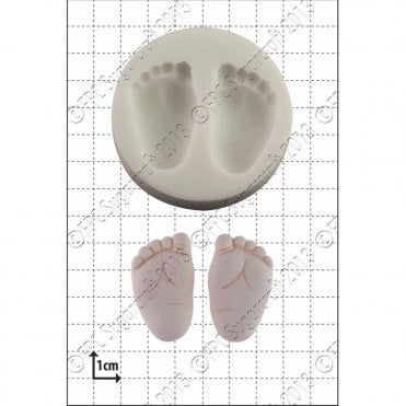 Baby Feet (2)' Silicone Mould