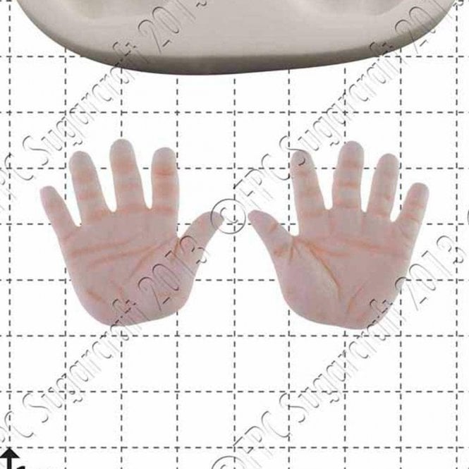FPC Moulds Baby Hands - Cake Decorating Silicone Mould
