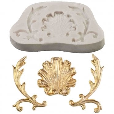 Baroque Shell' Silicone Mould