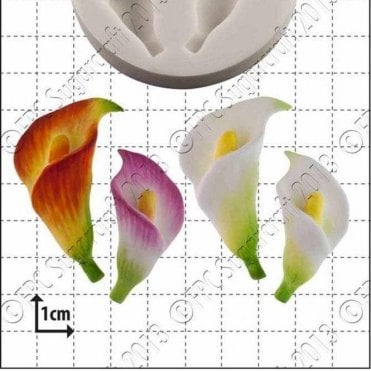 Calla Lillies - Cake Decorating Silicone Mould