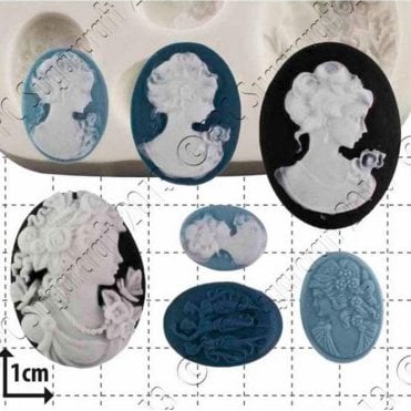 Cameo Ladies - Cake Decorating Silicone Mould