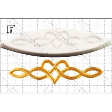 Celtic Heart Knot - Cake Decorating Silicone Mould