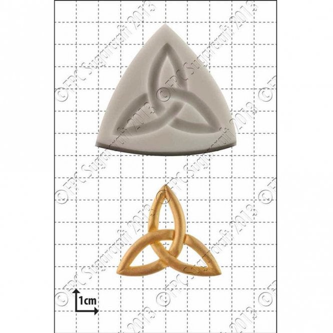 FPC Moulds Celtic Trefoil' Silicone Mould