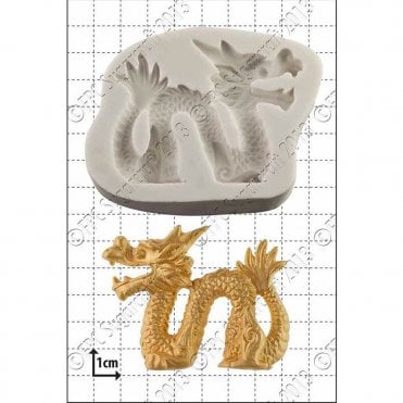 Chinese Dragon (left)' Silicone Mould
