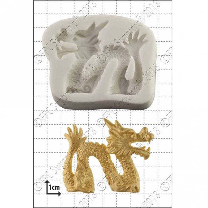 FPC Moulds Chinese Dragon (Right)' Silicone Mould