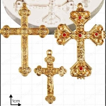 Crosses (Large) - Cake Decorating Silicone Mould