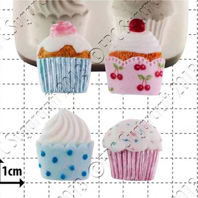 FPC Moulds Cupcakes - Cake Decorating Silicone Mould