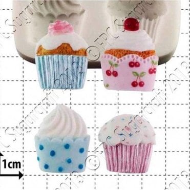 Cupcakes - Cake Decorating Silicone Mould