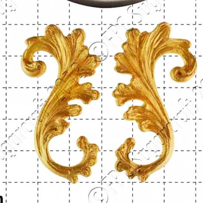 FPC Moulds Curlicues - Cake Decorating Silicone Mould