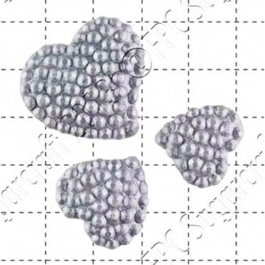 Diamante Hearts - Cake Decorating Silicone Mould