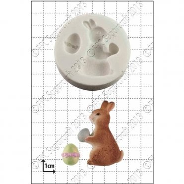 Easter Bunny' Silicone Mould