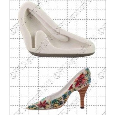 Fashion Shoe(2) - Cake Decorating Silicone Mould