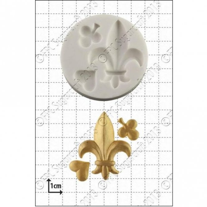 FPC Moulds Fleur-de-Lys' Silicone Mould