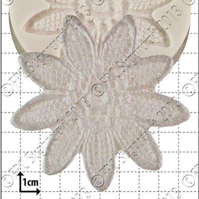 FPC Moulds Fleur Lace Couture - Cake Decorating Silicone Mould