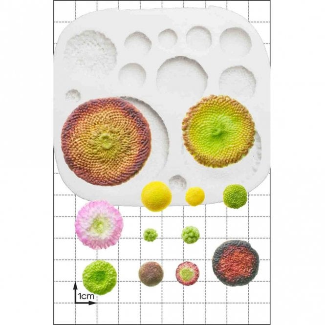 FPC Moulds Flower Centres' Silicone Mould
