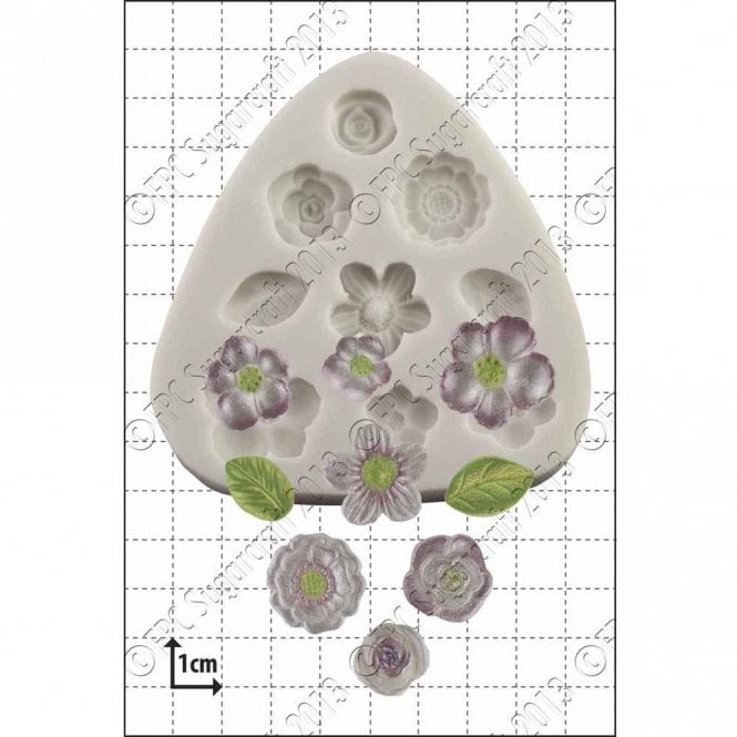 FPC Moulds Flower Decorations' Silicone Mould