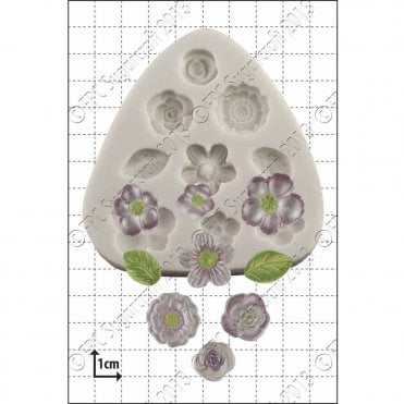 Flower Decorations' Silicone Mould