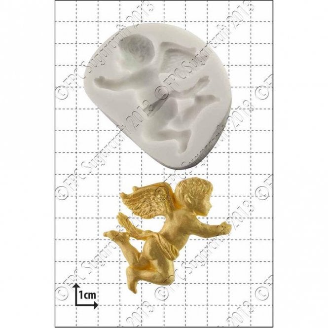 FPC Moulds Flying Cherub' Silicone Mould