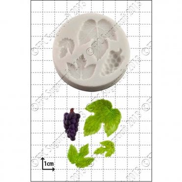 Grape & Vine Leaves' Silicone Mould