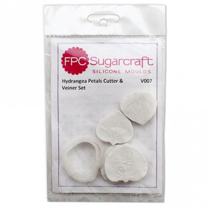 FPC Moulds Hydrangea Petals Cutter & Veiner Set