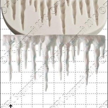 Icicle Border - Cake Decorating Silicone Mould