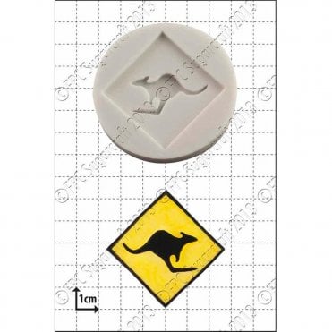 Kangaroo Sign' Silicone Mould