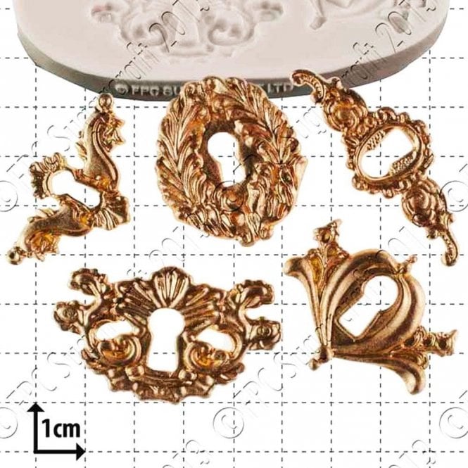 FPC Moulds Keyholes - Cake Decorating Silicone Mould