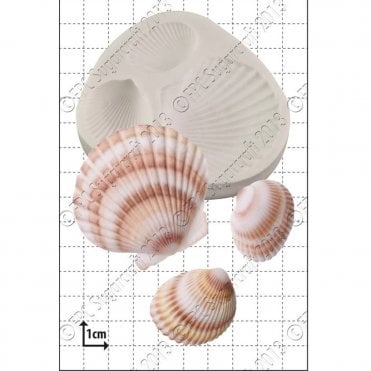 Large Shells' Silicone Mould