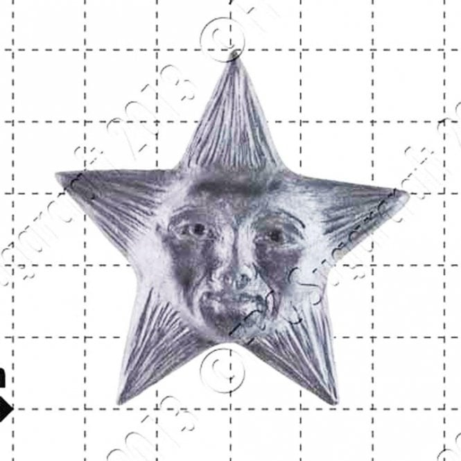 FPC Moulds Man in the Star - Cake Decorating Silicone Mould