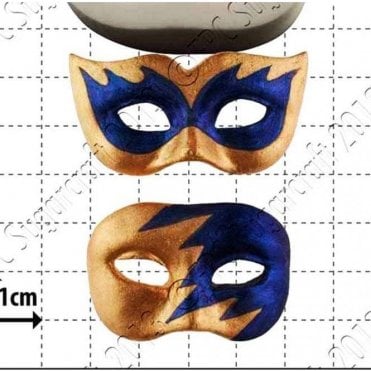 Masquerade Masks - Cake Decorating Silicone Mould
